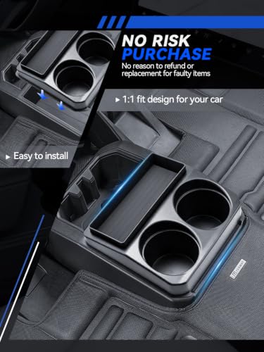 for Sequoia Second Row Organizer 2023 (for 2023-2026 Sequoia-Black)