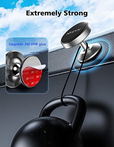 2 Pack Magnetic Phone Holder for Car (Sliver)