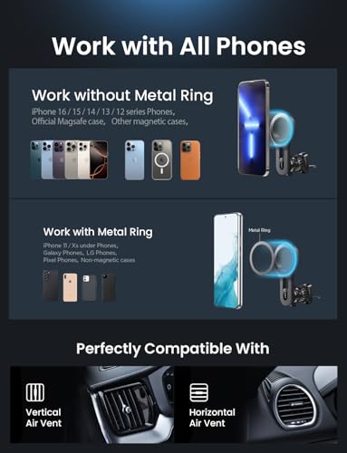 for Magsafe Car Mount (Blue)