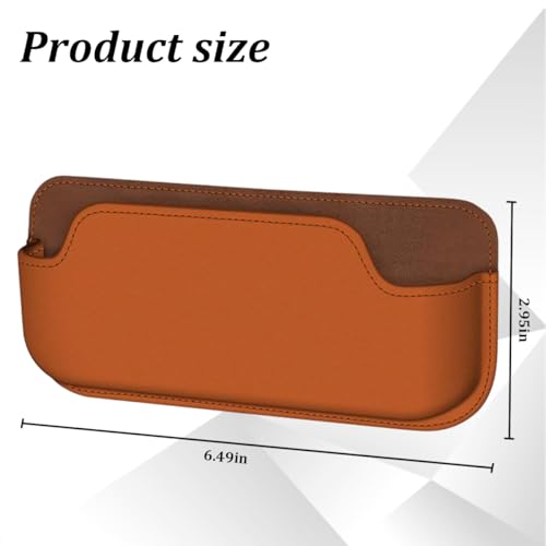 Sunglasses Holders for Car Dashboard (Orange)