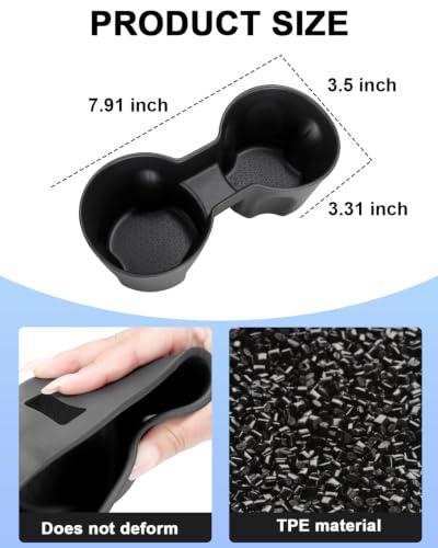 Car Cup Holder Inserts for Chevrolet Chevy Equinox 2026 2025