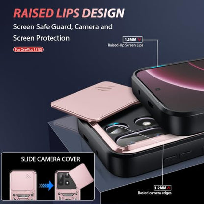 for OnePlus 15 5G Case (OnePlus 15 5G（6.78"） / Rose Gold)