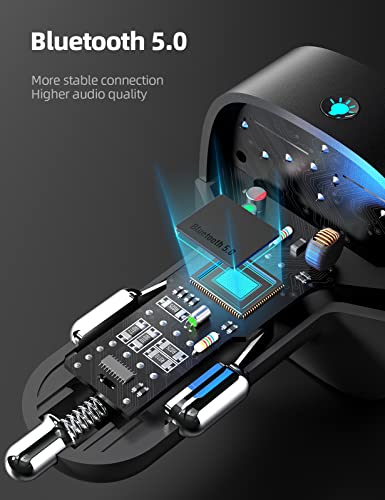 Bluetooth FM Transmitter (A-Black)