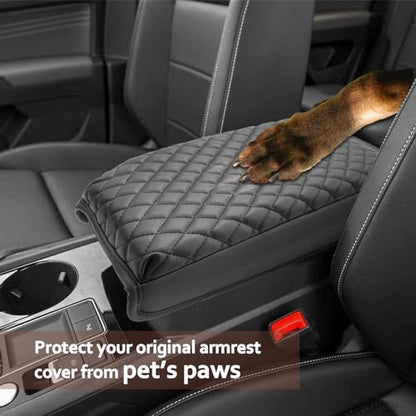 for 2024 2025 2026 Volkswagen Atlas Center Console Cover 2024 2025 2026 VW Atlas Armrest Cover 2024 2025 Atlas SE (2024+ VW Atlas A)