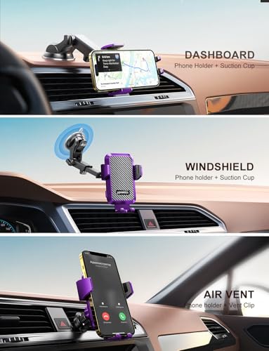 Wireless Car Charger (PURPLE)