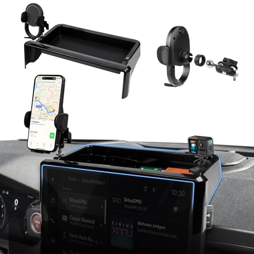 Car Phone Holder for Toyota Tacoma 2024 (Auto-Look+Organizer / Toyota Tacoma 2024-2026(14-In ))