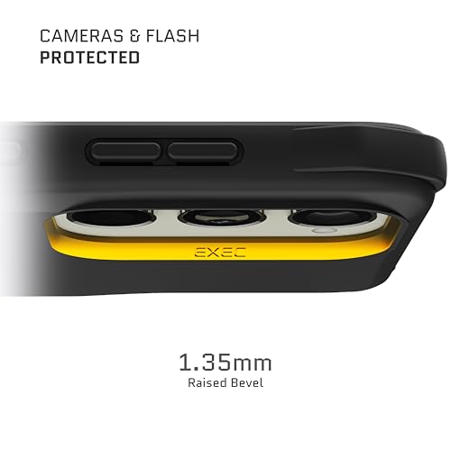 EXEC Samsung Galaxy S23 Wallet Case with Detachable Magnetic Credit Card Holder Supports Wireless Charging Shockproof Protective Phone Cover Designed for 2023 (Galaxy S23 / Black)