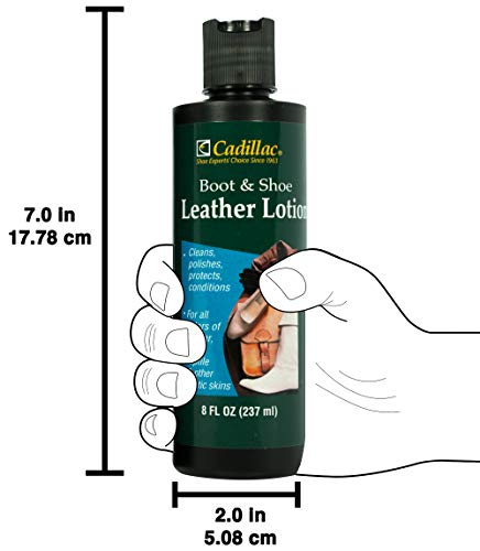 Boot and Shoe Leather Lotion (8 oz (2 Pack))