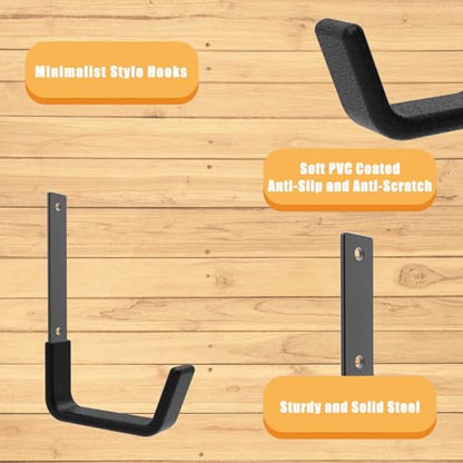 Heavy Duty Utility Hooks for Wall Mount (6 M)