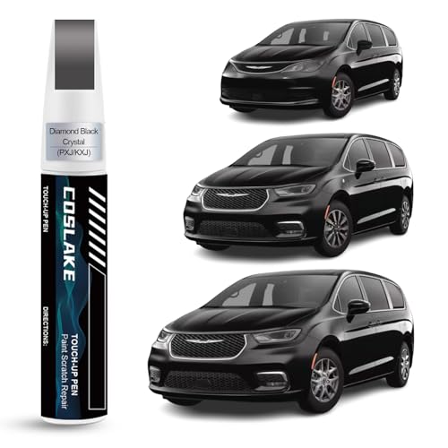 Car Touch Up Paint (Diamond Black Crystal(PXJ/KXJ) for 2025 Pacifica/2025 Pacifica Plug-in Hybrid/2024 Pacifica/2024 Pacifica Plug-in Hybrid/2025 Voyager)