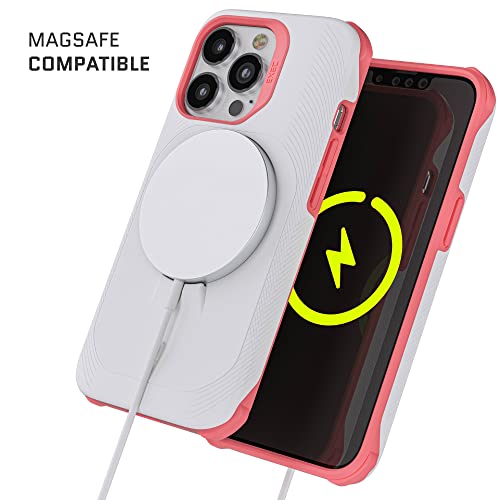 EXEC iPhone 13 mini Case with Card Holder For Women Girls Works with Magnetic Car Mounts Cardholder is Detachable to Support MagSafe Charger Designed for 2021 Apple iPhone 13mini (iPhone 13 mini / Pink)