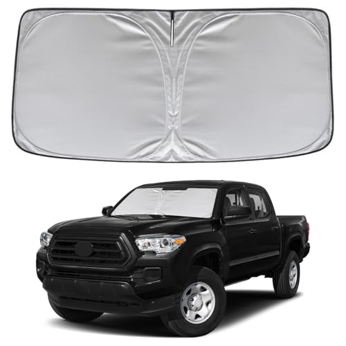 Windshield Sun Shade for Toyota Tacoma 2016 (for 2016-2026 Tacoma)