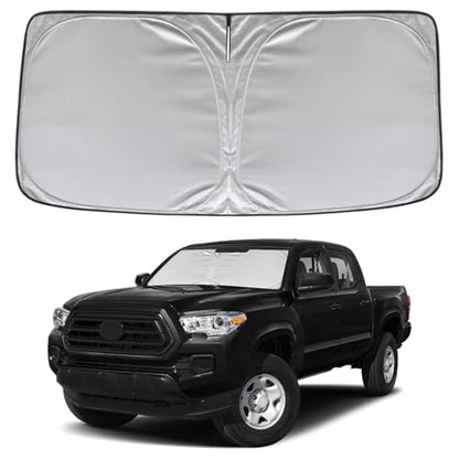 Windshield Sun Shade for Toyota Tacoma 2016 (for 2016-2026 Tacoma)