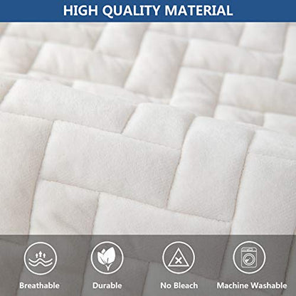 Couch Cover Sectional Couch Covers (43''x82''/Rectangular / White)