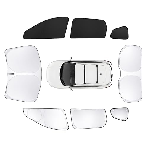8 PCS Car Window Shades for Nissan Rogue Sport (for Nissan Rogue Sport 2017-2024)
