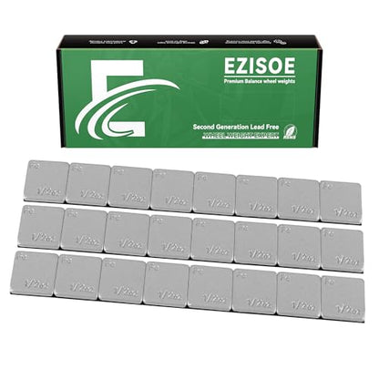 0.5 Oz Stick on Wheel Weights（144pcs (0.5oz-144PCS / Gray)