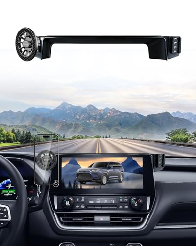 Magnetic Phone Mount for Toyota Grand Highlander Hybrid 2024 (Magnetic / 2024-2026 Toyota Grand Highlander | 12.3-Inch)