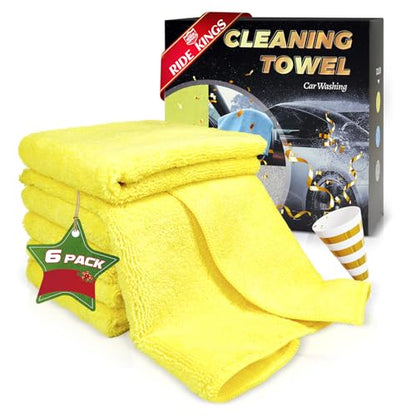 Car Wash Towels 16x16 (Light Yellow)