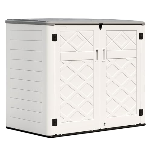 Storage Shed Weather Resistance (Off-White)