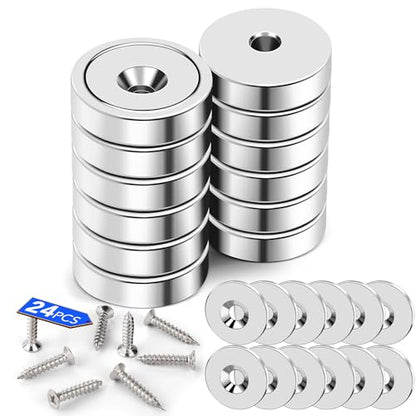 Magnets Neodymium Magnet 30LBS Strong Heavy Duty Rare Earth 12P (30 lbs)