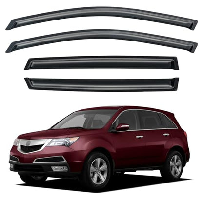 Window Visors Rain Guards for 2007 (2007-2013 Acura MDX)