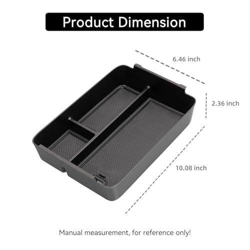 Armrest Box Compatible with Hyundai Santa Fe 2024 2025 2026 (Armrest Storage Box)