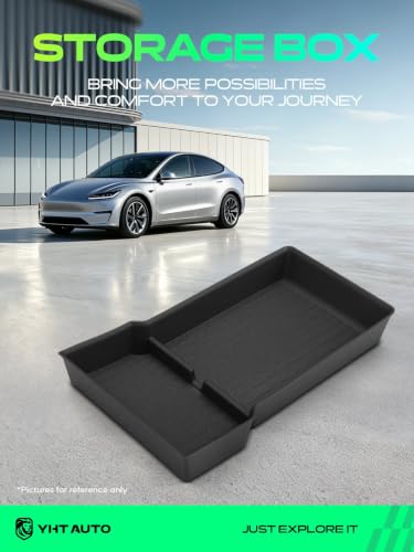 Armrest Lower Tray for Tesla Model 3 Highland 2024 2025 2026 (1PC Armrest Lower Tray)