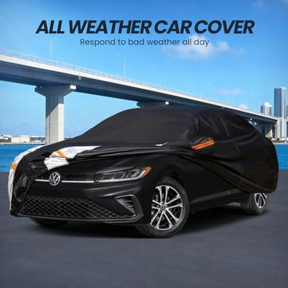Multi Layer Car Cover Custom Fit for VW Jetta (Custom fit VW Jetta / Sedan car cover)