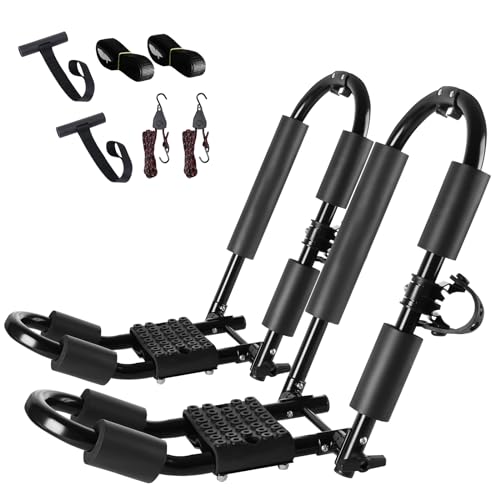 Premium Kayak Roof Rack (Folding - 1 Pair)