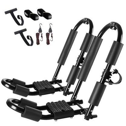 Premium Kayak Roof Rack (Folding - 1 Pair)