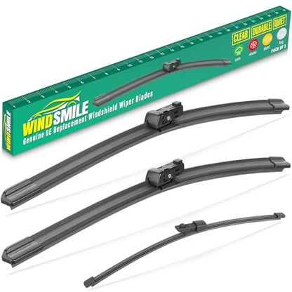Windshield Wiper Blades Replacement for Volkswagen VW Atlas (26" 22" 12")
