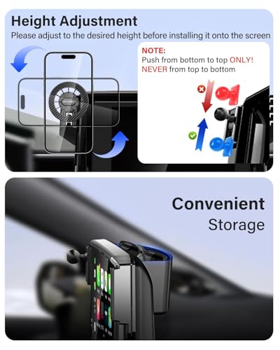 Magnetic Car Phone Holder for Toyota C (Magnetic / 2019-2022 Toyota C-HR | 8-Inch)