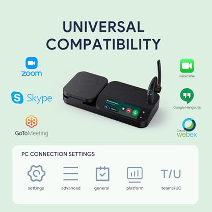Bluetooth Headset Workstation (BH71 Workstation Pro (USB-C to A) / Black)