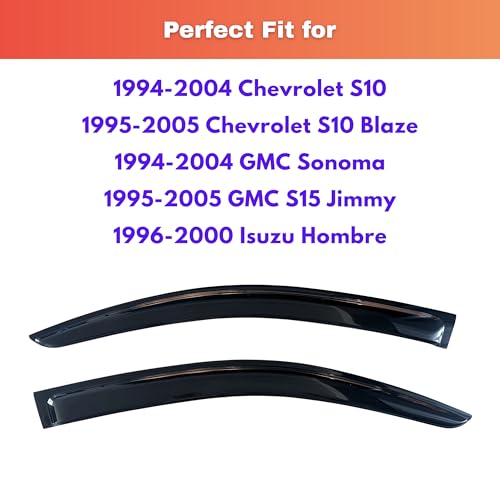 Rain Guards Window Visors for 1994 (1994-2004 S10/Sonoma)