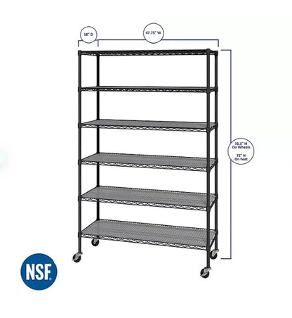 Organize in Style with The Members Mark 6 (1 PACK / Graphite)