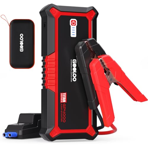 GP4000 SuperSafe 4000A Jump Starter (red)