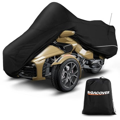 for Spyder F3 Full Cover Compatible with Can (Black / for Spyder F3T)