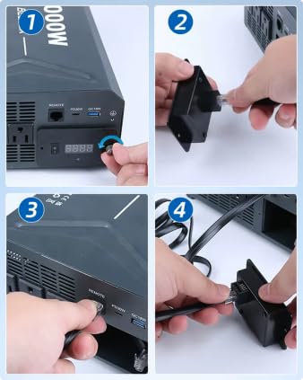 2000W Car Power Inverter (Black)