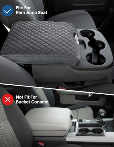 Center Console Cover Compatible with 2013 (Jump Seat Console 2013-2026 Ram)