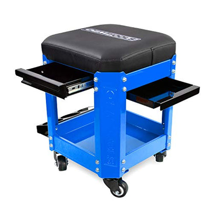 24996 Blue Workshop Creeper Seat (Blue)