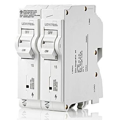Surge Protective Device with Two 15A 1 (Hydraulic / 15 Amp)