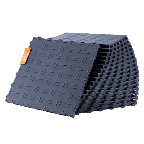 Garage Floor Tiles 12 x 12 x 0.53 inch (50 Pack Tile / Graphite Gray)
