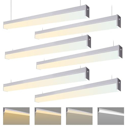 6PK 4FT LED Shop Light (6 PACK / Y32-45W-4FT-4CCT)