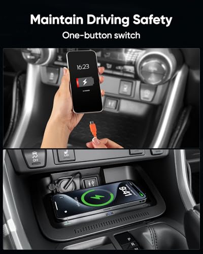 Wireless Charger for Toyota RAV4 2019