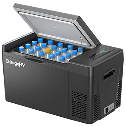 12v refrigerator 23 Quart (23 Quart / Black)