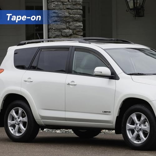 Window Visors Rain Guards for 2006 (2006-2012 Toyota RAV4)