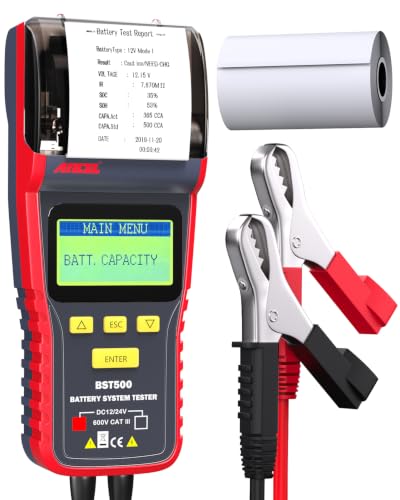 BST500 Car Battery Tester with Printer (BST500)