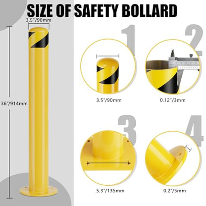 Safety Bollard (36''Hx3.5''D)