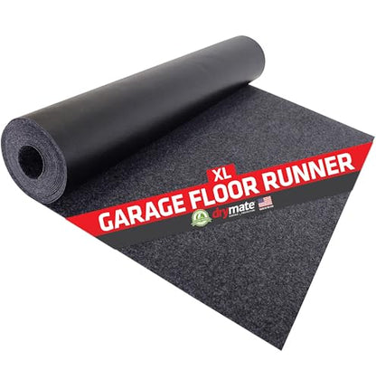 Garage Floor Runner Mat (18' x 2'6" (1-Pack) / Charcoal)