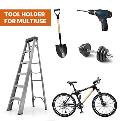 Garage Storage Garage Organizer Trimmer Rack Garden Power Tool Hanger for Grass Trimmer (Garage Organizer - 3 Brackets)